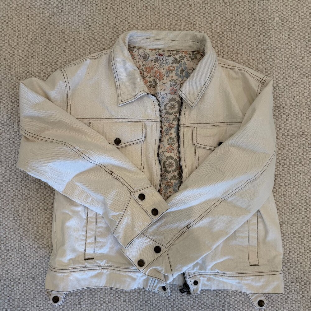 Faherty Rosie Denim Jean Jacket